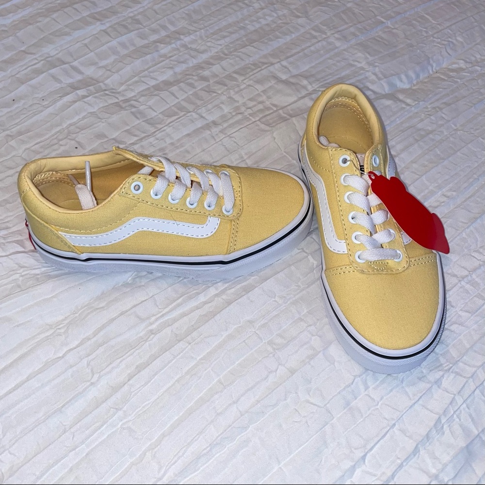 Little Kid 12 Vans Ward Golden Haze BNIB - Picture 2 of 2